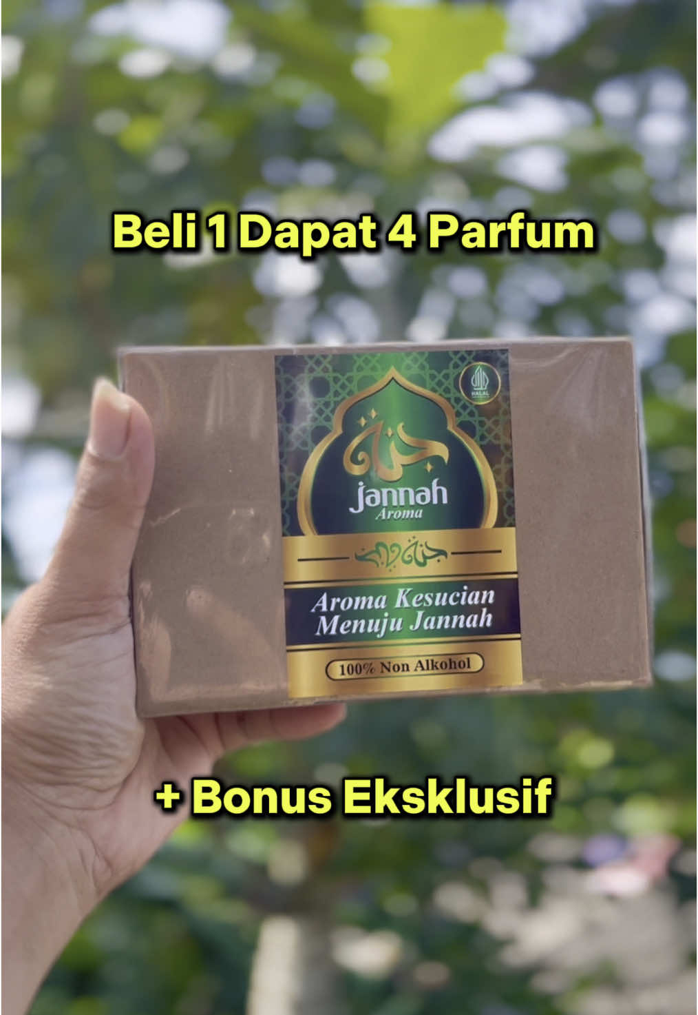Wanginya bikin Sholat makin khusuk! Cek keranjang kuningnya sekarang! #parfumsholatnonalkohol #jannaharoma #parfumhalal #minyakwangi #parfumsholat 