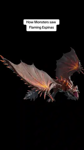 How Monsters saw Flaming Espinas inspired by @JayPierlis  #monsterhunter #monsterhunterwilds #mhw #mhwi #monsterhunterworldiceborne #monsterhunterworld #mhr #mhrise #monsterhunterrise #Espinas #flamingespinas 