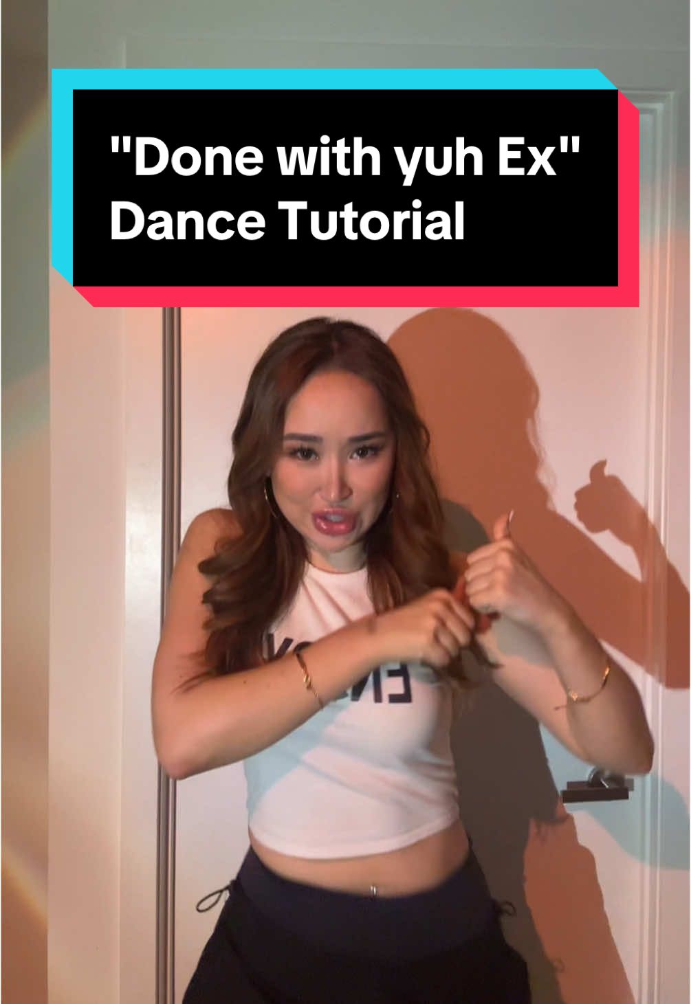 Why is this song so catchy 😂 @GLADDEST OFFICIAL #exsong #dancetutorial #dance #dancechallenge #donewithyuhex #dancetrend #tiktokchallenge 