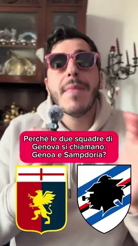 Perché le due squadre di Genova si chiamano Genoa e Sampdoria? Abbiamo fatto un viaggio nel tempo con il nostro @ciaosonofiv, che ci racconta la storia di questi due grandissimi club. Ma quindi, forza Genoa o forza Samp? #Genoa #Sampdoria #SerieA #Calcio 