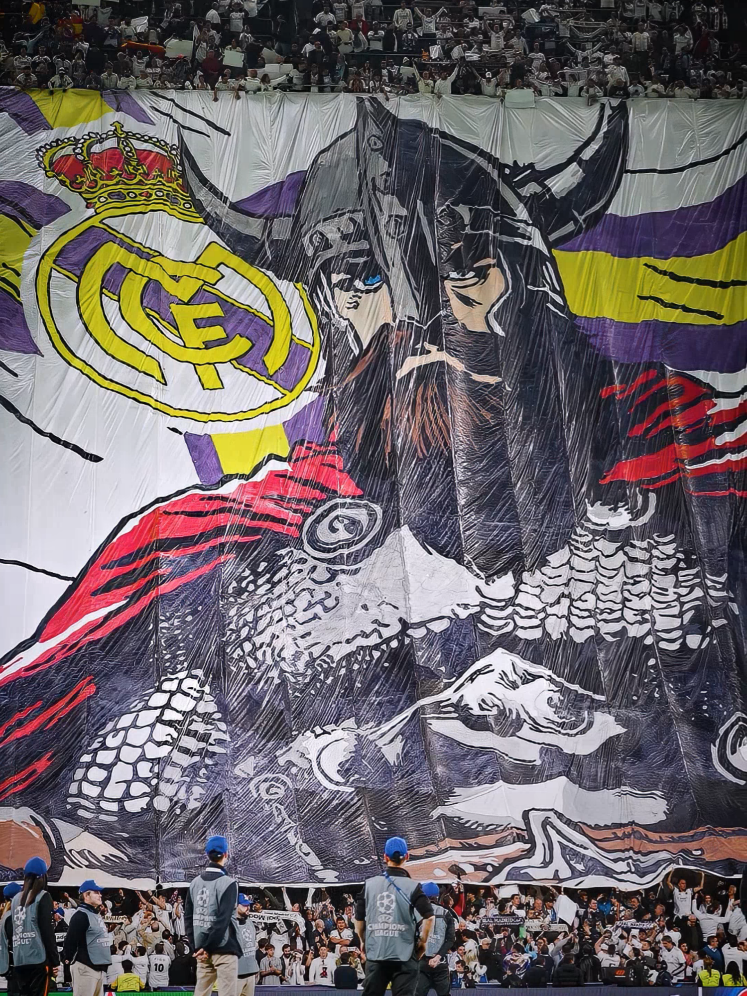 ✨🏟️🔜 𝐌𝐀𝐆𝐈𝐂 𝐍𝐈𝐆𝐇𝐓 #RealMadrid #HalaMadrid #UCL #Remontada