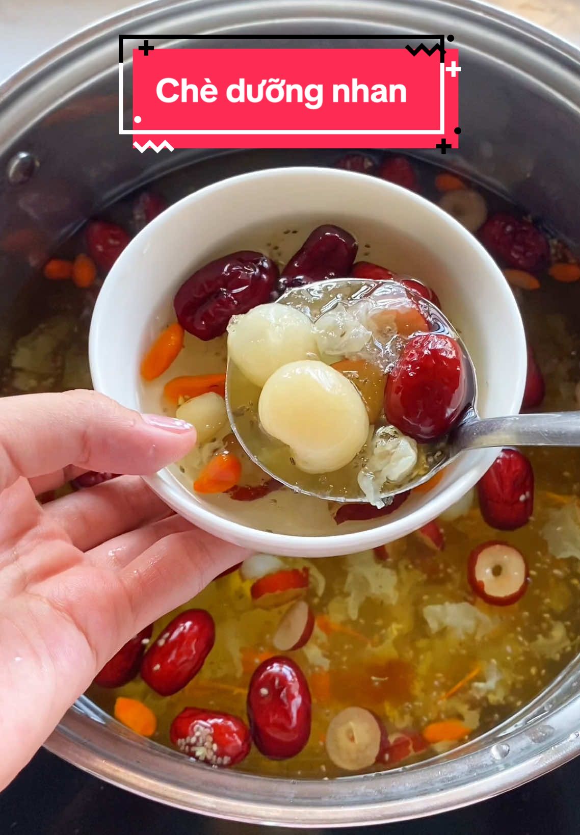 Chè dưỡng nhan 15 vị nửa ký lô, ăn giải nhiệt thanh mát cơ thể. Mọi người hay ăn chè gì để giải nhiệt, giảm stress vậy? #nhunguyen28 #review #food #ancungtiktok #chè #cheduongnhan #cheduongnhantuyetyen 