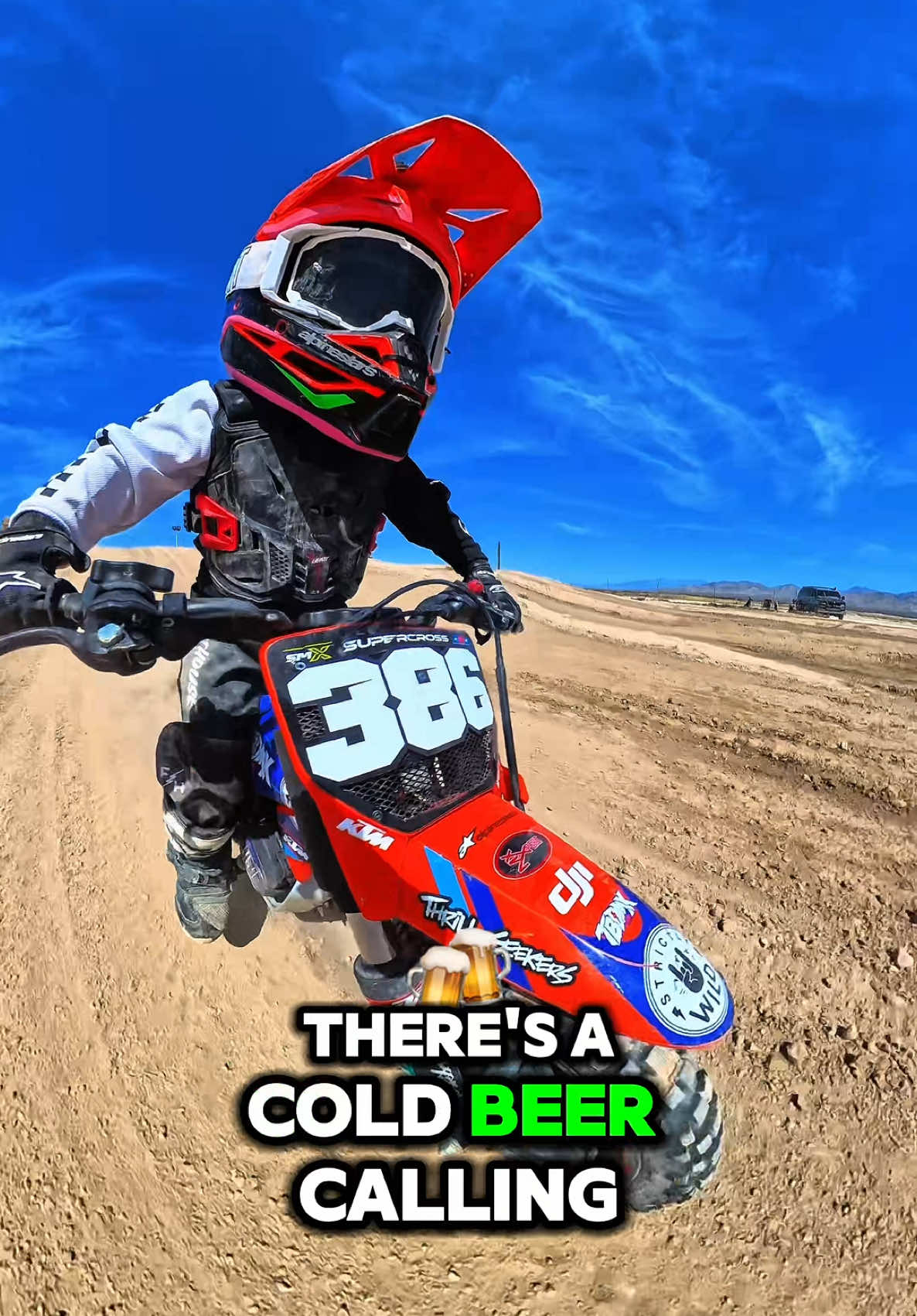 Not sure if he’s 3 or 33? Rough day at the track, cold beer calling his name!! He’s an old soul 🤘🏼😂 : . #oldsoul #oldsoulyoungblood #youngin #youngadult #kids #motocross #dirtbike #moto #motolife #dirtbikes #bikelife #toddlerlife #kidswhoride #ktm #coldbeer #cheers #vetmx #vetrider #crash