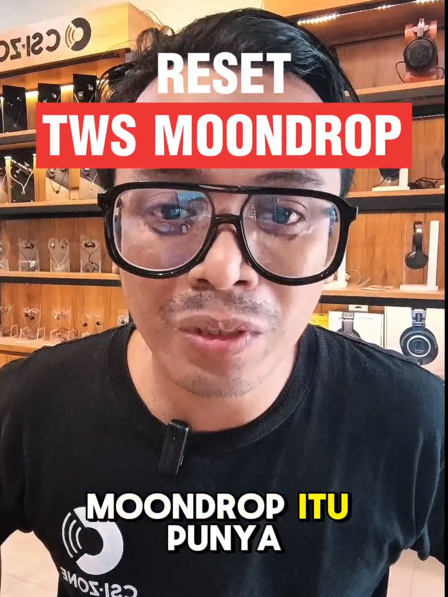 Di video kali ini, kita bakal bahas gimana sih cara reset semua TWS dari Moondrop? Cek video ini yaa! #csizone #audio101 #reset #moondrop #tws #block #spacetravel #moca #ultrasonic #goldenages