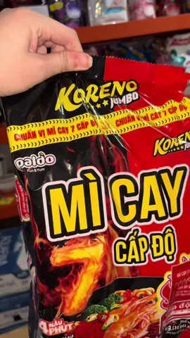 Mì cay koreno Jumbo 7 cấp độ #micaykoreno #micay7capdo #xuhuong #micay #koreno 