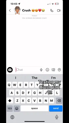 Texting my crush part 1 #crush #text #snapchat #hopeful #viral_video #viralllllll #fyppppppppppppppppppppppp #fyp #mygirls❤️ #chelsea #ruby #maisy #aubre 