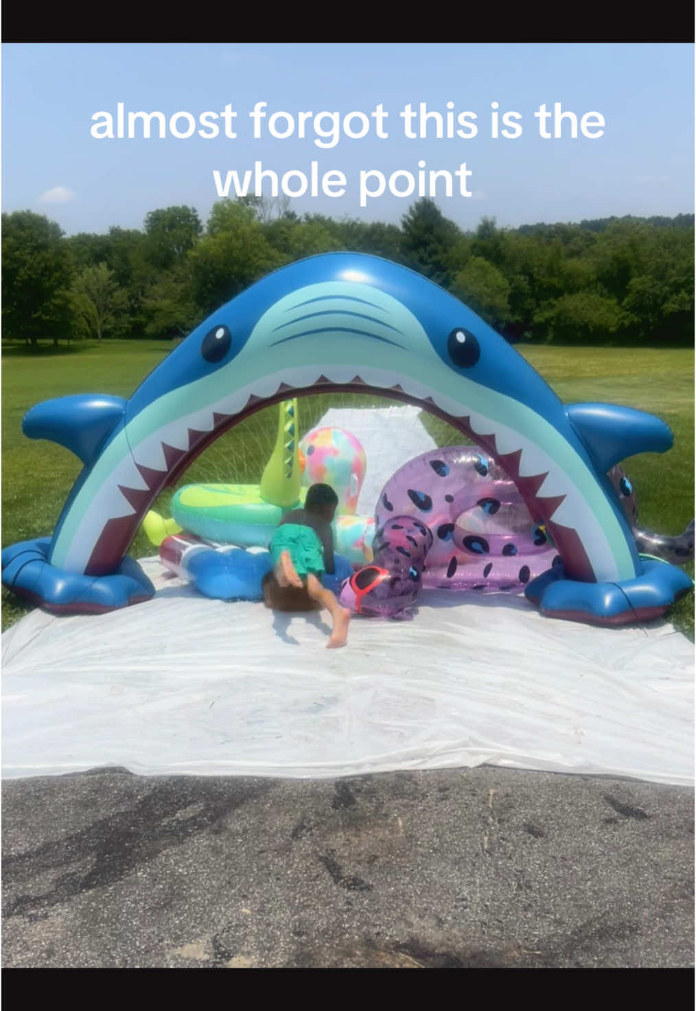 Giving him the childhood I needed. #thewholepoint #family #Summer #trendalert #fypp 