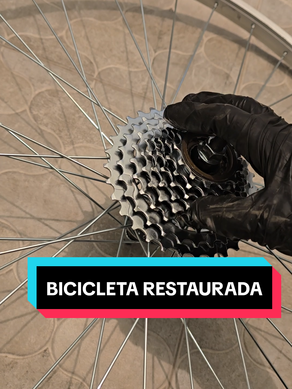 Porfin después de 3 años quedo al cien esta bicicleta qué tanto aprecio le tengo.
