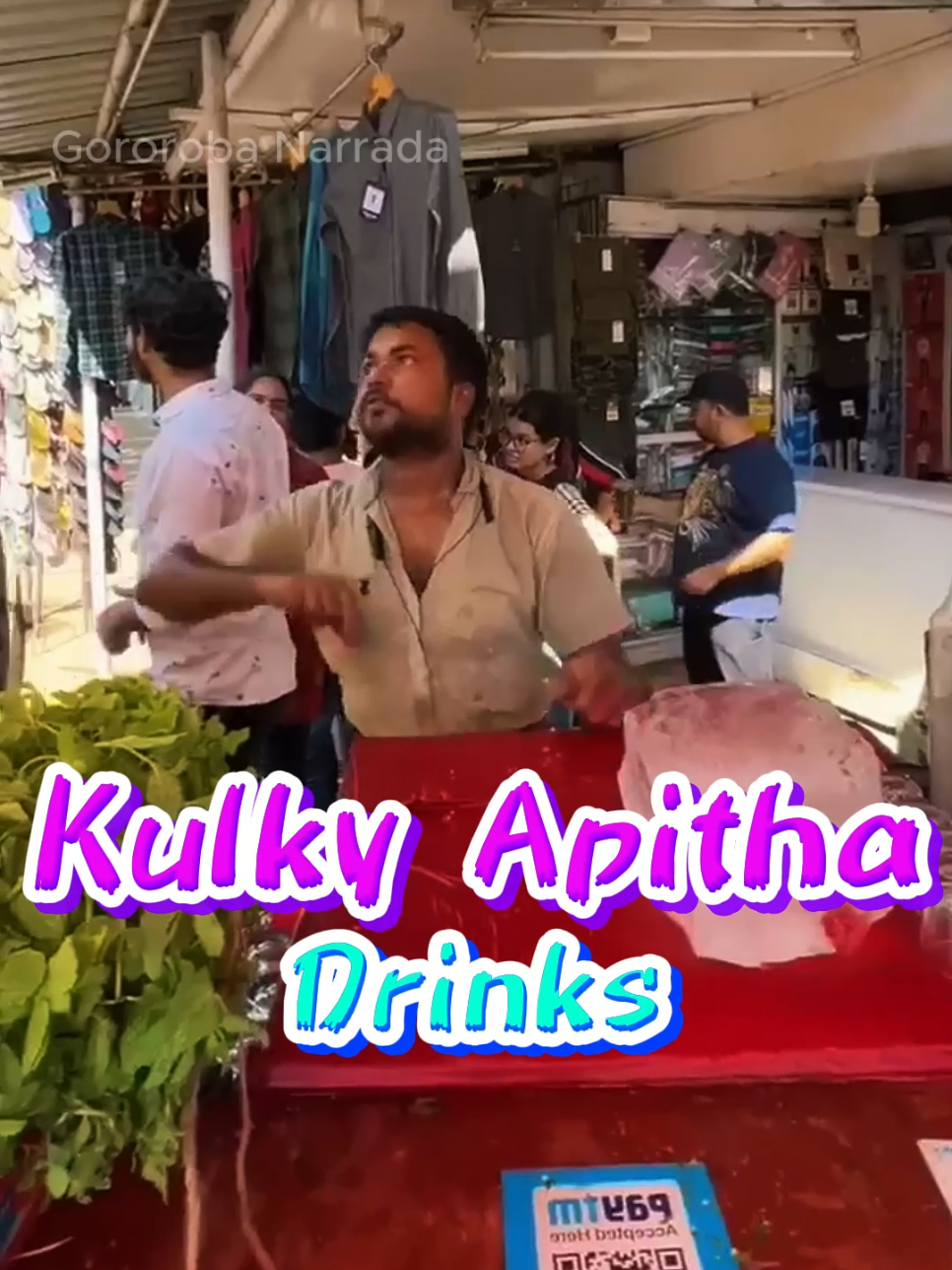 Kulky Drink's e um sorvete de rua indiano um pouco diferente! #creatorsearchinsights #streetfood #indianfood #gororobanarrada #comidaindiana 