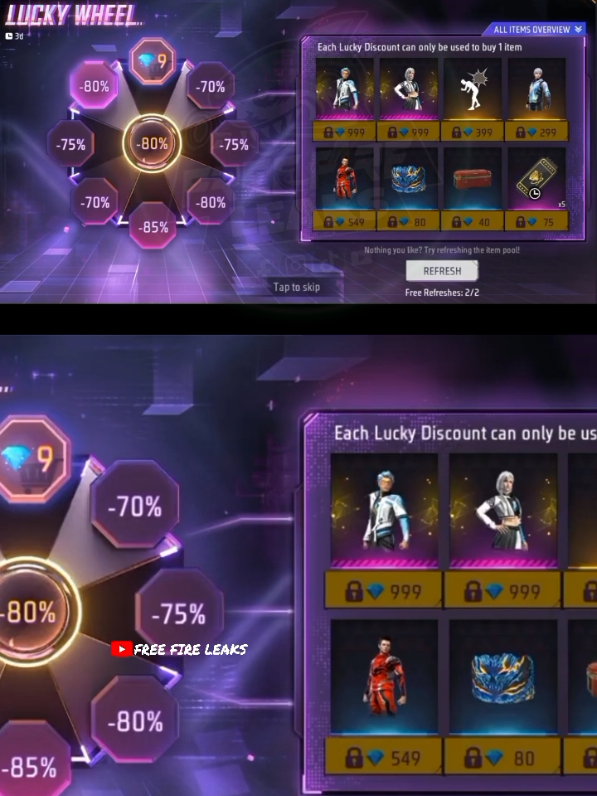 🔥 LUCKY WHEEL Discount is confirmed on 18 April 2025 🌍 Bangladesh, Europe, CIS, North America, India & Singapore servers 🔥 Same date but changed rewards for Indonesia  Like 👍, Share & Follow 🥰 🥱*GARENA can change the Date or event type for any servers  For all video Leaks visit us on👇 YouTube, TikTok @FreeFireLeaks #FreeFireLeaks #OB49UpdateFF2025 #OB49 #LuckyWheel #foryou #FreeFireAdvanceServer #NextBooyahPass #FreeFireEuropa #MysteryShop  #FreeFireLatino #FreeFireLatam #FreeFireBrasil #PasseBooyah #freefiremena #freefireusofficial #freefireupdate #freefirenews #ffdataminer #freefirenewupdate  #freefiretürkiye #freefirecis #nuevaactualización #freefirebr #freefireperu #FreeFireMexico #FreeFireColambia #FreeFireRomania  #garenafreefire #europafreefire #freefirenewevent 