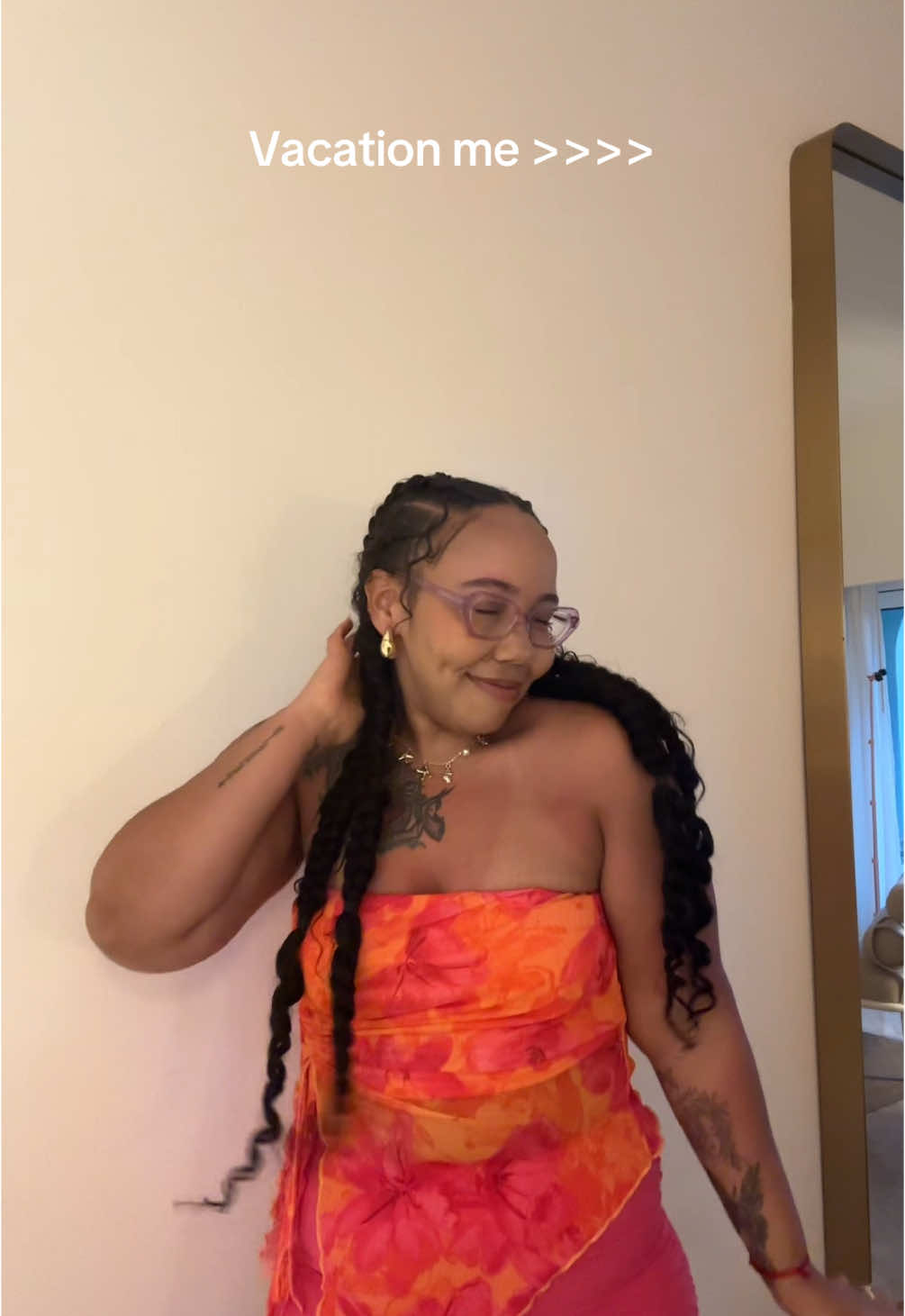 Cleaning out my drafts, but I love vacation me! Sun kissed , happy and glowing ugh 😍🩷✨ #vacation #travel #solotravel 