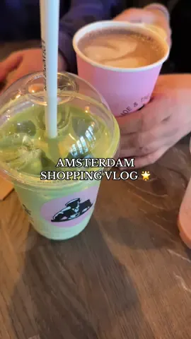 Amsterdam Shopping vlog! 🌟🤗 #Vlog#amsterdam#shopping#haul#OOTD#fashion#style#clothes#inspo#matcha#meetmethere