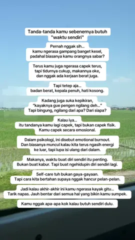 Dulu aku kira aku cuma lagi bad mood, ternyata aku burnout secara emosional. Sering marah, gampang capek, pengen sendiri aja. Kalau kamu ngerasa hal yang sama, video ini buat kamu. #SelfCare #emotionalburnout #ineedtimeformyself 