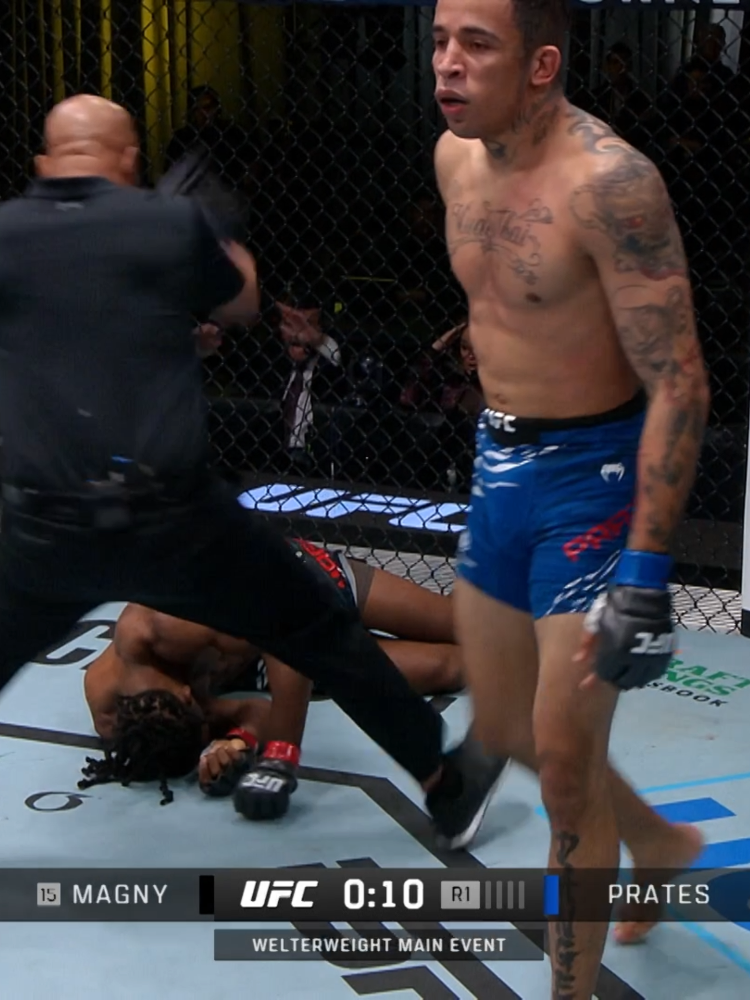 Full Fight: Prates vs Magny 👊 Carlos Prates has never seen a third round and all of his fights have ended by knockout 🤯 He headlines UFC Kansas City next Saturday!! #UFC #mma #carlosprates