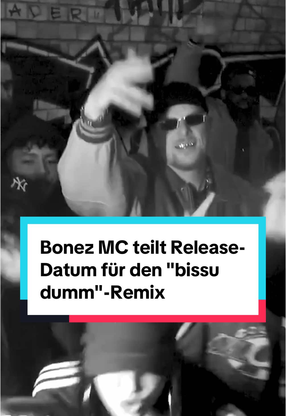 #bonezmc bestätigt: Der #megalodon #remix von #bissudumm kommt bald. #deutschrap 