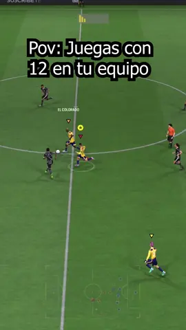 Nosotros no jugamos con 11, jugamos con 12 🥵 #fc25 #proclubs #clubespro #ps5 #autogol