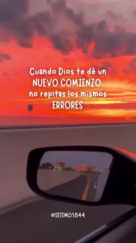 Cuando Dios te dé un NUEVO COMIENZO no repitas los mismos ERRORES ✨ #mensajescristianos #jovenesadventistas #nuevocomienzo #jesusteama #frasescristianas #viralvideos #paratii 
