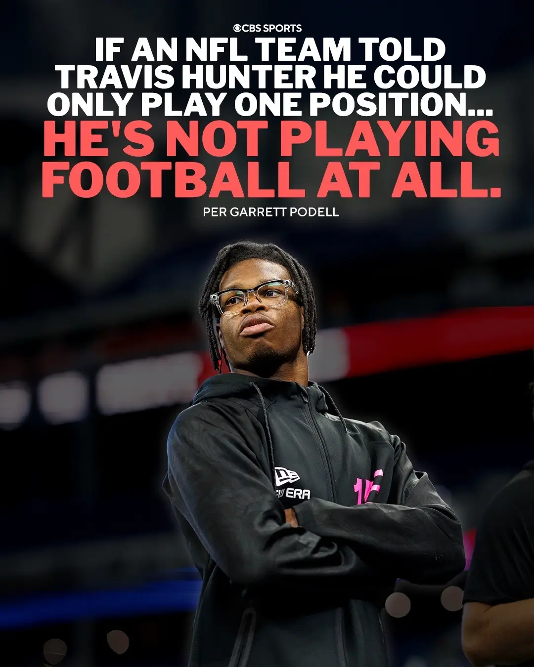 Hunter is set on playing both sides of the ball in the NFL 👀 #travishunter #nfldraft