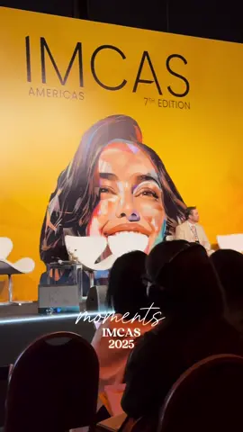 Um resumo do que rolou no IMCAS Américas 2025 🌍✨ Um dos congressos mais importantes em dermatologia estética, cirurgia plástica e ciência do envelhecimento. Valeu cada minuto.    Pronta para o próximo 💫 #imcas 