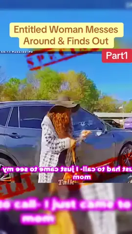 Entitled Woman Messes Around & Finds Out #part1 #cops #cops #police #usa_tiktok #viral #flypシ #foryoupage #usa_tiktok #bodycam 