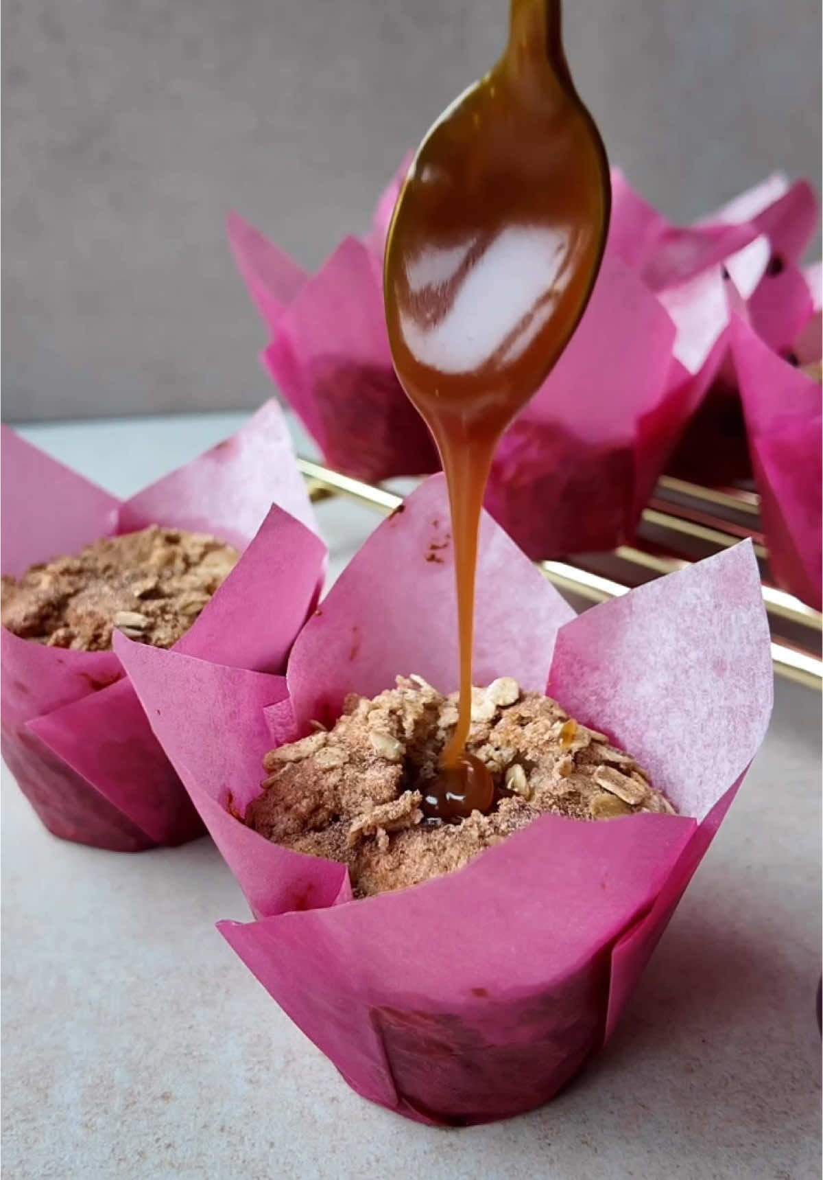 Filming one handed is not my strong point 😂 Homemade salted caramel it’s delicious 🤤 Paired perfectly with some Sweet apple & cinnamon muffins 👌  All you need: Caster Sugar  Unsalted Butter  Double cream  Sea Salt Visit bakers academy for the full recipe 🗒️ I use the dry sugar method and it’s so simple!💁‍♀️ #sarahscakecompany #recipeideas #EasyRecipes #saltedcaramel #simplerecipes #wemakeiteasy #delicious #saltedcaramelrecipe #taste #Foodie #muffins #applemuffin #muffinrecipe #Foodie #lovetobake #professional #cakeeveryday #dailylife #recipecreator #inspire #bake #easter #easter2025 #fyp #foryou 