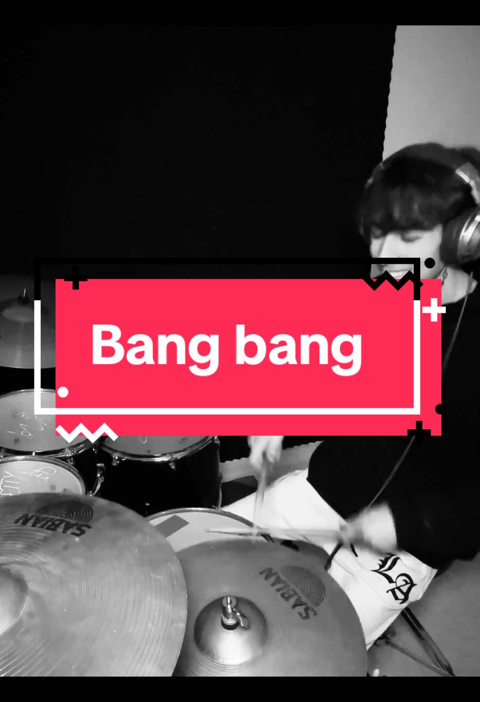 Old banger fr #drums #bangbangarianagrande #drumcover #drummer #viralvideos 