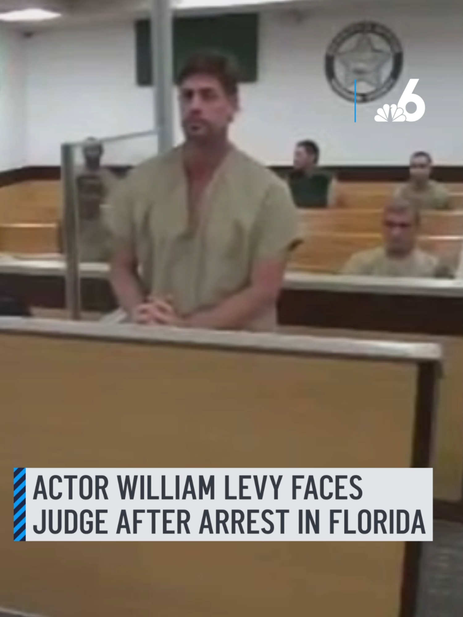 Cuban-American actor William Levy briefly appeared in court Tuesday after he was arrested in Florida on charges of disorderly intoxication in public and trespassing, records showed. His bond was set at $250 on each charge for a $500 total. #actor #williamlevy #arrest#florida