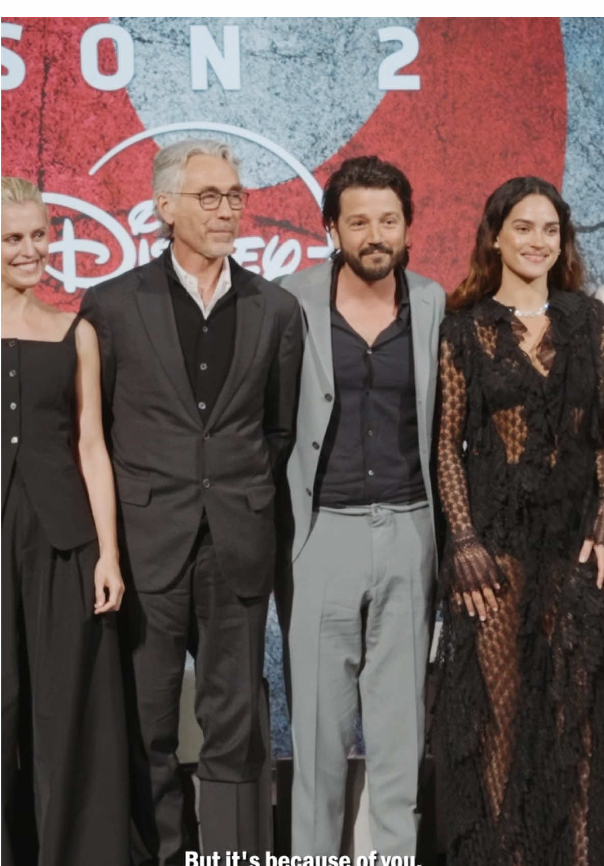 The road to rebellion leads here. Last night the cast and crew of Andor reunited in Hollywood to celebrate the final season. Don’t miss the three-episode premiere streaming April 22, only on @Disney+.