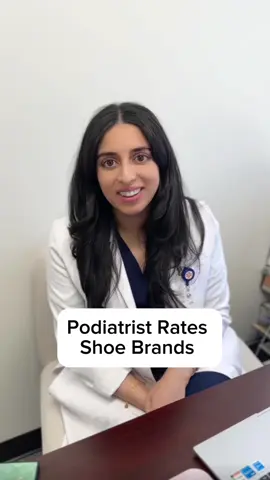 Podiatrist Rates Shoe Brands 👟🥾 What is your favorite shoe brand?  #shoe #sneakers #athlete #sports #foot #brooks #hoka #newbalance  @hira 