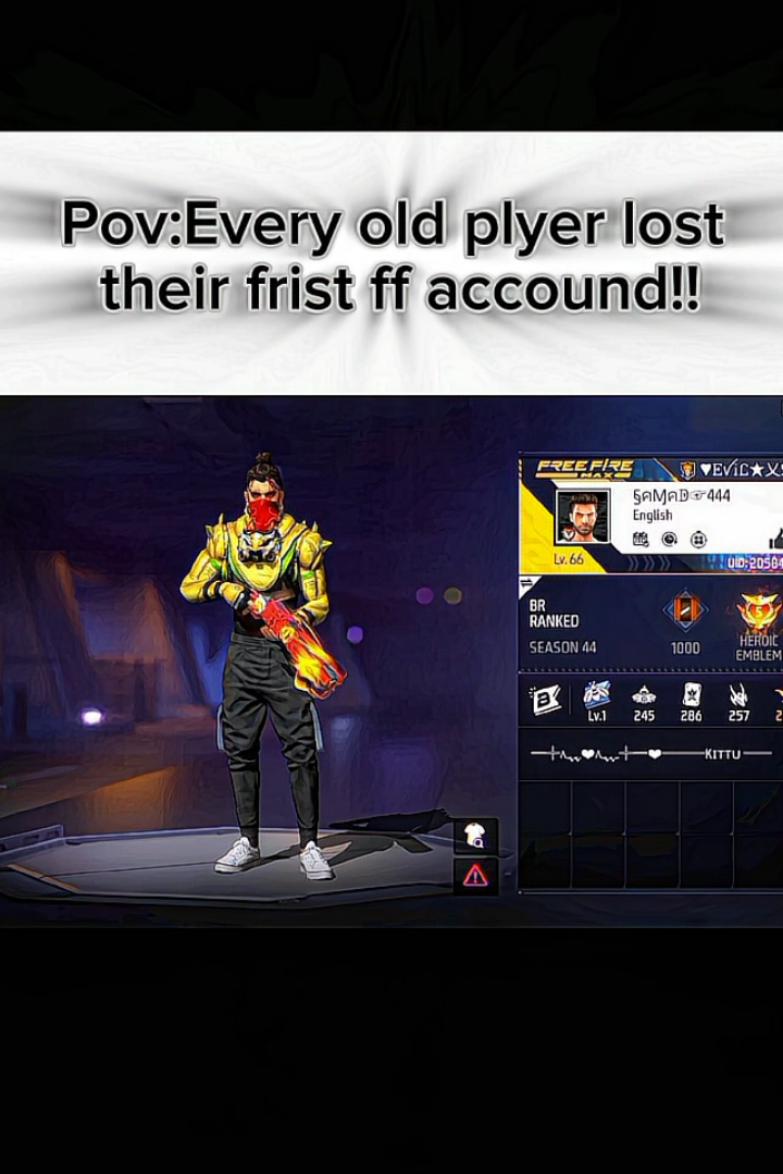 Pov:Every old plyer lost their first ff accound 😅 . . . . #foryoutrick #foryoupage #viralvideos #tiktok #trending #unfrezzmyaccount #unfrezzmyaccount @TikTok @TikTok Bangladesh @For You House ⍟ 