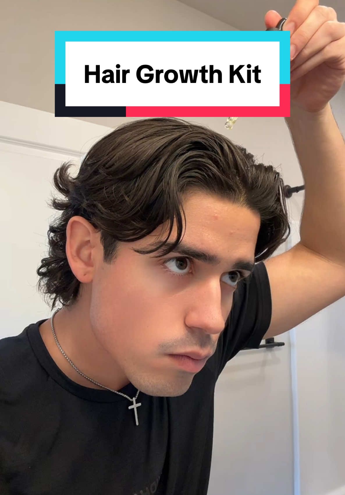 This kit has helped my hair grow back so much faster 🤝📈 #menshealth #menshair 