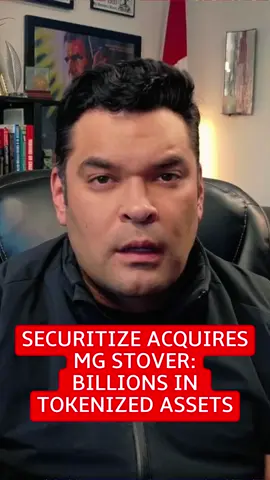Securitize acquired MG Stover's Fund Administration business, creating the world's largest digital asset fund administrator. Here's why this matters for digital assets and finance...