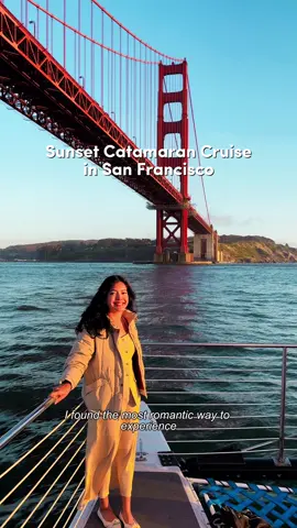 🌅👇The Best Sunset Experience in San Francisco 🌉 ✨I took a sunset catamaran cruise with @virginexperiencegifts @adventurecatsailing and it might be the most magical way to experience the city. Sailing under the Golden Gate Bridge, past Alcatraz, and watching the sun dip behind the skyline—it felt straight out of a dream. 💫 ✨This was one of the most romantic and peaceful moments I’ve had in SF, and it’s something I’ll never forget.✨ If you’re looking for the perfect gift experience for a special occasion or just because @virginexperiencegifts has you covered. Flexible booking, free exchanges, and thousands of unforgettable moments across the U.S. ❤️ [ad] 📍San Francisco, CA #VirginExperienceGifts #sanfransisco #experiencegift #catamarancruise #sanfranciscocatamarancruise #sanfranciscosunset Virgin Experience Gifts, Romantic Sunset Catamaran Cruise, San Francisco Sunset, Sunset Cruise in San Francisco
