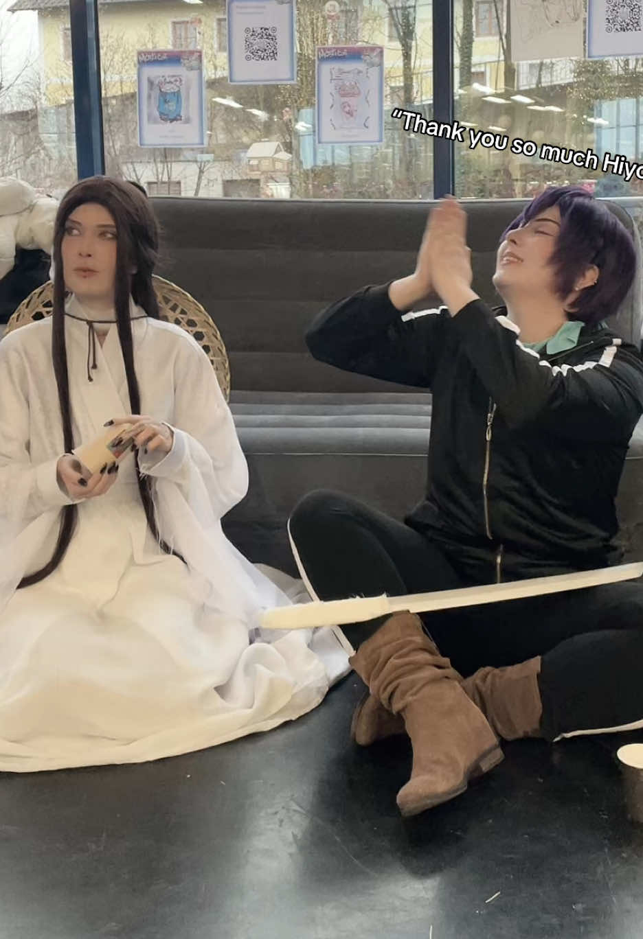 Even if we don’t cosplay together, we still belong together. @Helia ✨ | Cosplay @kuchiiru.cos  #tianguancifu天官赐福 #mxtx #xielian #cosplay #noragami #yato #hiyori #yukine #noragamicosplay #yatocosplay #xieliancosplay #heavensofficialblessing #danmei 