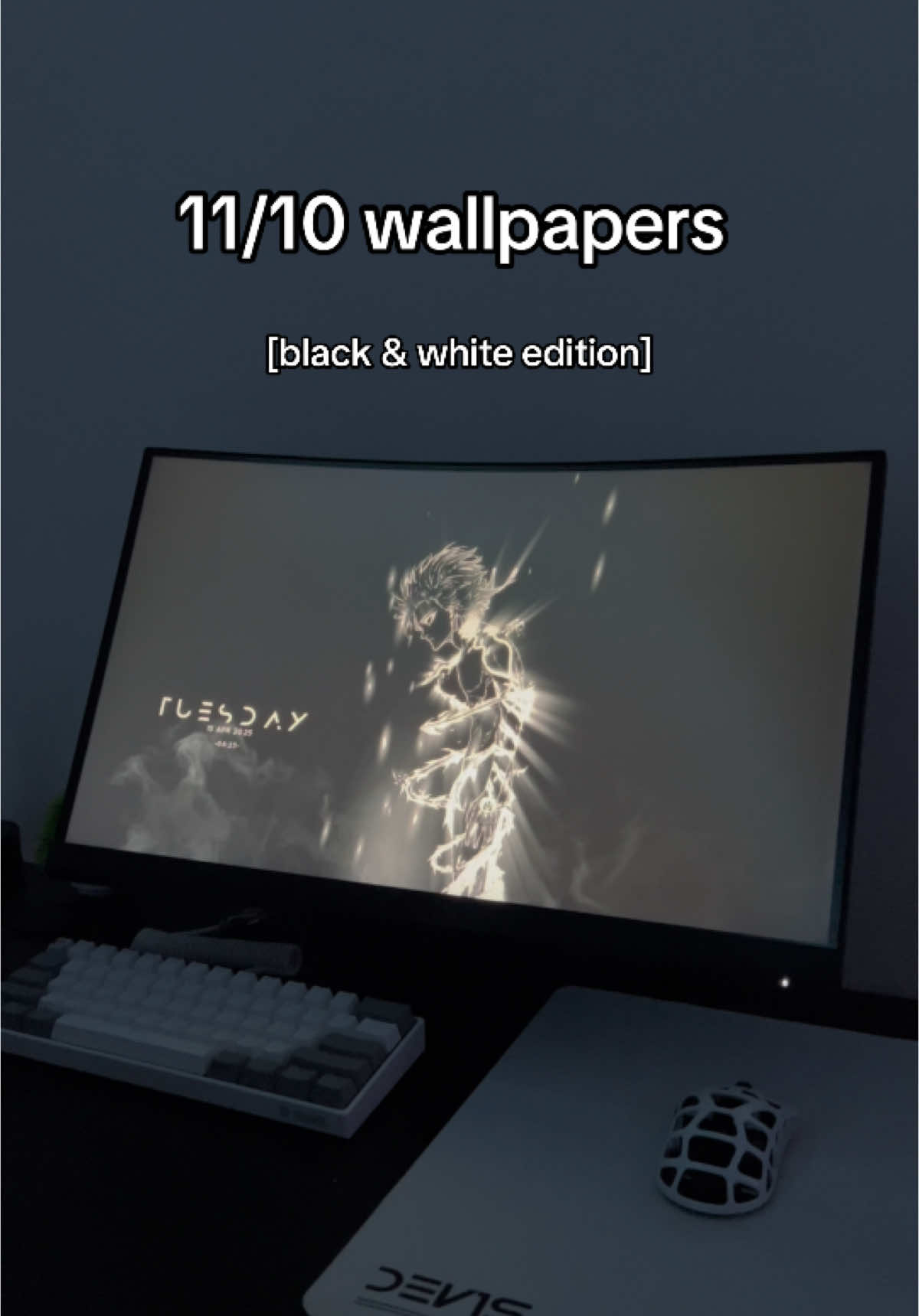 11/10 Wallpapers | [Black & White Edition] Wallpapers in Wallpaper Engine | Steam | WE #wallpapers #gamesetup #setup #wallpaperengine #wallpaper #pcgaming #blackandwhite 