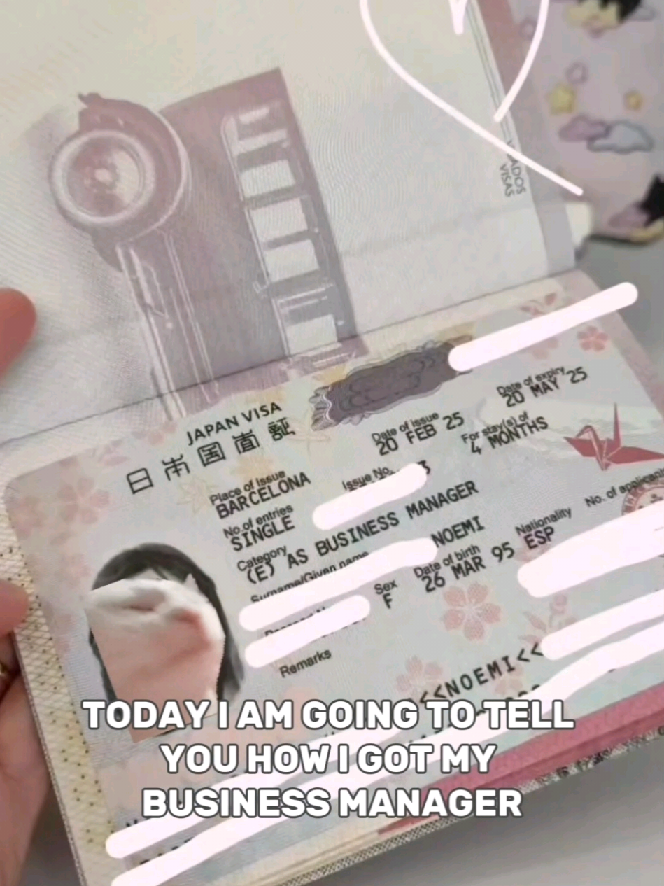 Business manager visa para vivir en Japón con tu pequeño negocio online 💖 #SmallBusiness #japan 