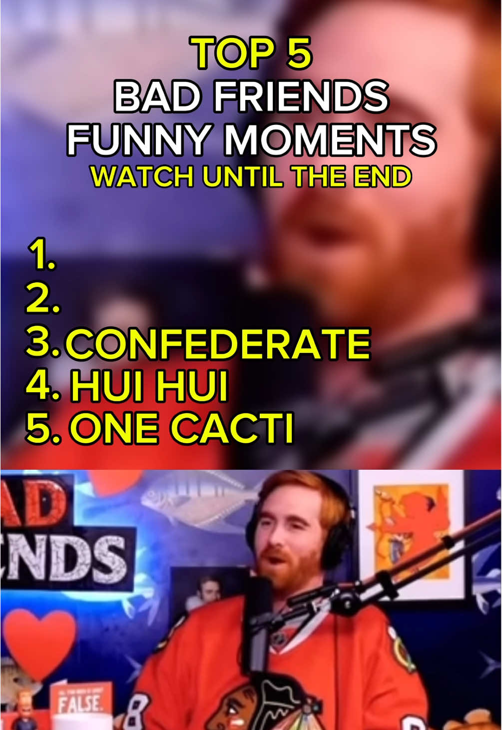 Top 5 Bad Friends FUNNY Moments #badfriends #andrewsantino #bobbylee #podcast #funny #fyp 