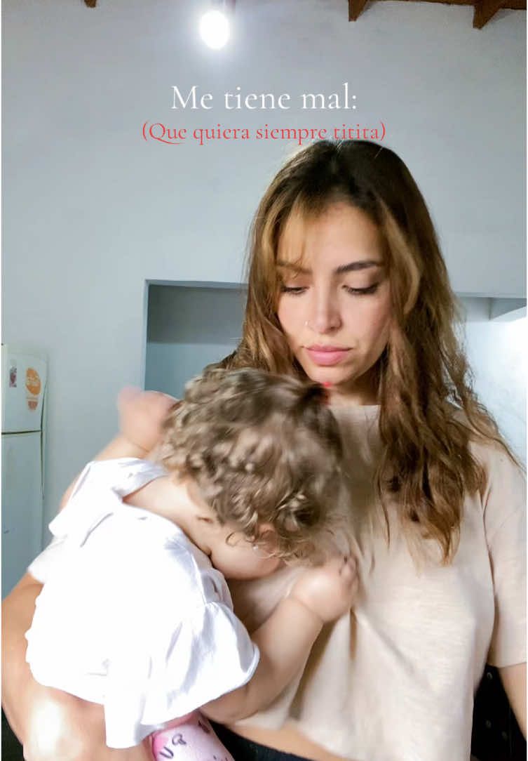 Era distinto el TikTok jajajajaja, pasaron cosas #apego #amamantar #mamajoven #hijabitiktok #mamaehijajuntas #amor #fypシ゚  #fypp 