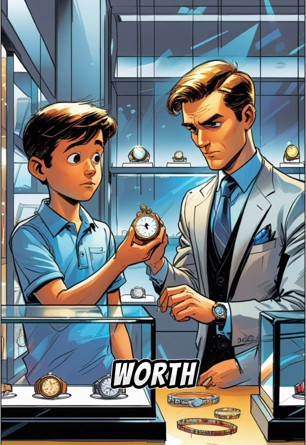 KNOW YOUR WORTH #creatorsearchinsights #animatedstories #motivationalstory #comicstyle #lifelessons #animationstory #oldschoolstories #comicstory #animation #motivation 