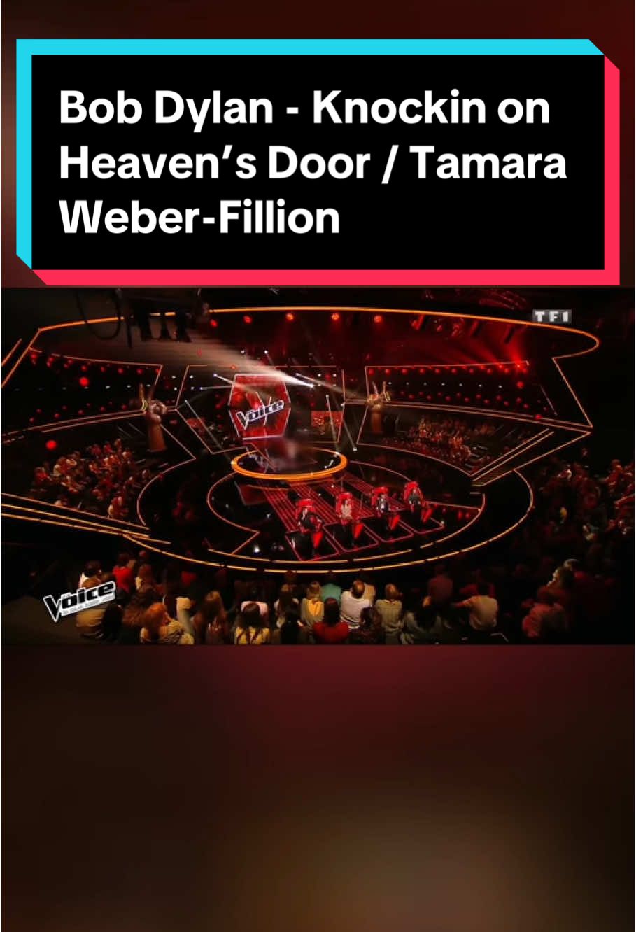 Bob Dylan - Knockin on Heaven’s Door / Tamara Weber-Fillion  #CapCut #singing #thevoice #france #musica #friends #fr #voice #fyp #Song 
