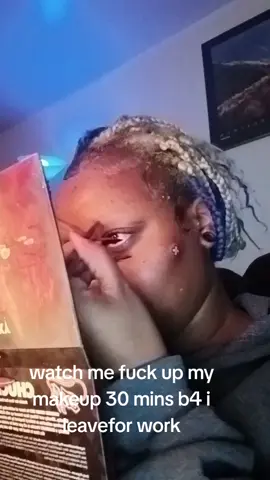 posting after work since I was to annoyed this morning  #goth #gothgirl #gothtiktok #heavymakeup #fypage #makemefamous #makeupfail 