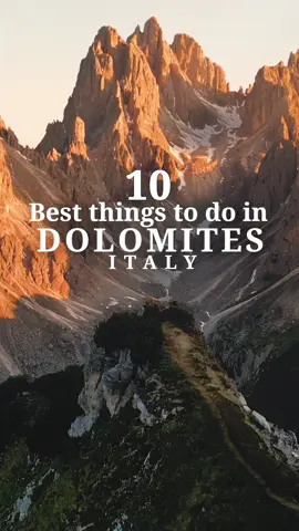 SAVE & SHARE 🗺️For my Complete Travel Itinerary 👇🤩 My Dolomites Italy Travel Guide!  Grab it now!! https://www.rexby.com/Sunkissedblonde.travels/italian-dolomites ⭐️Link in bio  SEND to the person you want to visit with 💌 🇮🇹10 Best Things to do in Dolomites, Italy ⬇️ 🛶Visit Lago Di Braies 🥾Hike Seceda 💦Visit Lago Di Landro 🍝Dine at Fermeda Hut ⛰️Relax at Geisleralm 🌼Explore Alpe Di Siusi  📸Visit Ortisei 🏩Stay at Icaro 🌄Hike Cadini Di Misurina  💦Visit Lago Di Carezza ©️No reposts. Content belongs to sunkissedblondetravels. Contact for licensing #italy #italytravel #visititaly #dolomites #dolomiti #europetravel 