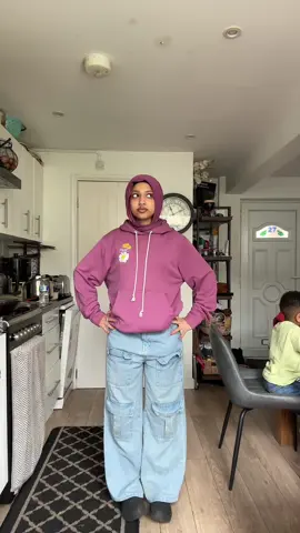 the hijab to hoodie colour match is insane to me #ootdhijab 