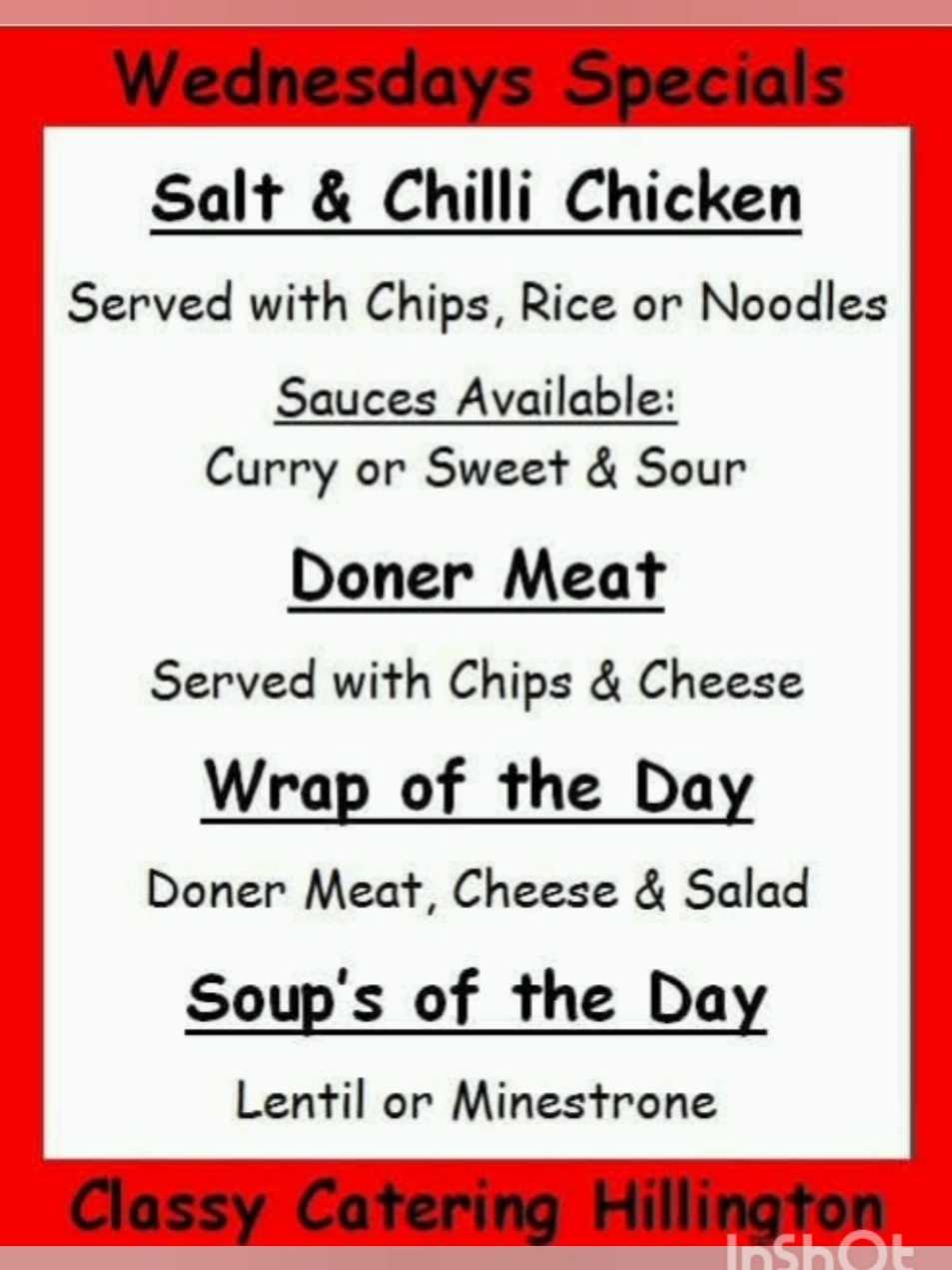 #classycateringhillington #wednesday #saltandchilli #doner #minestrone #soup #fyp #foryou #foryoupage #glasgow #Scotland 