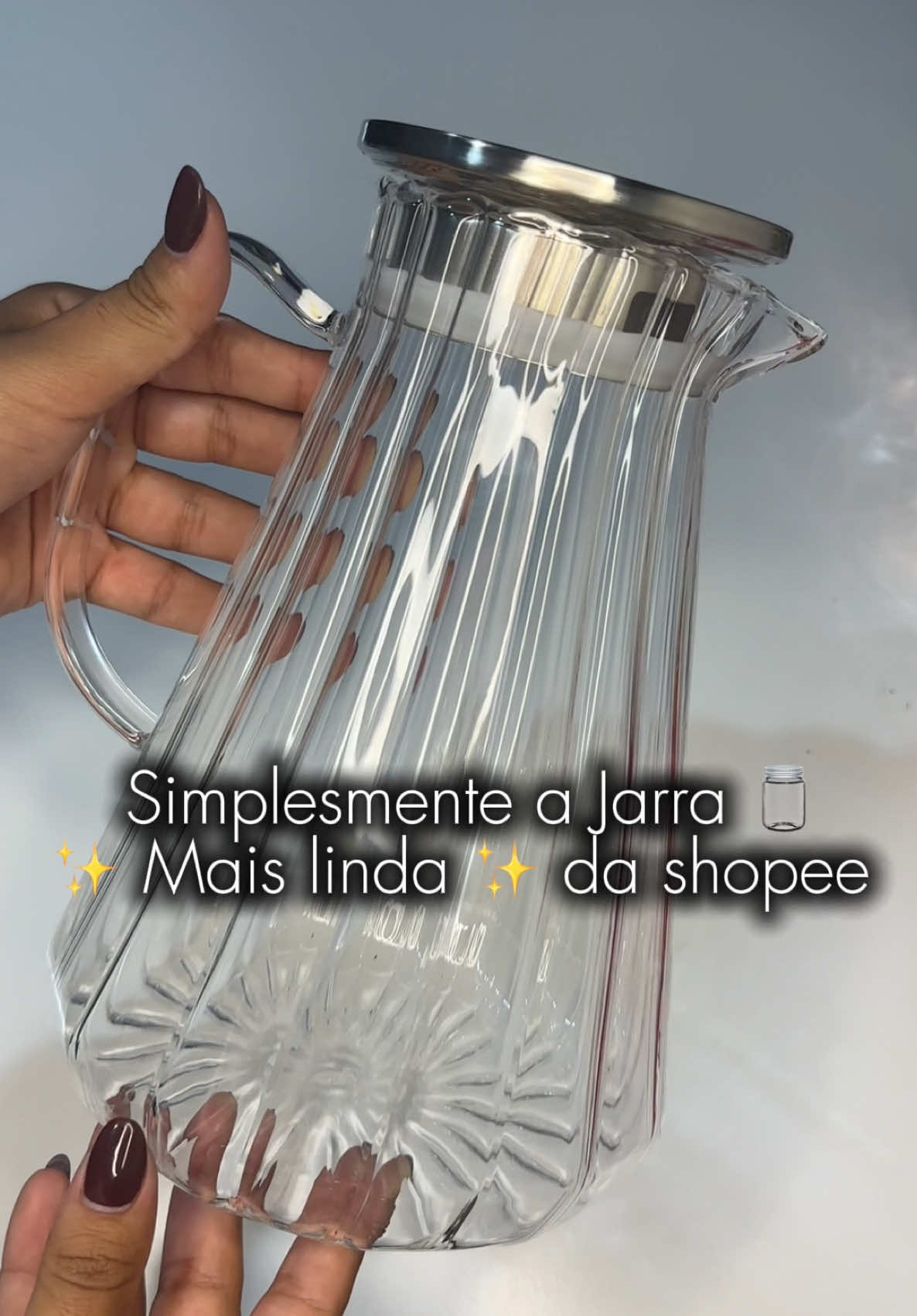 Simplesmente a Jarra ✨mais linda✨ da shopee 🤌🏼😍💖 #enxovaldecasanova #CapCut 