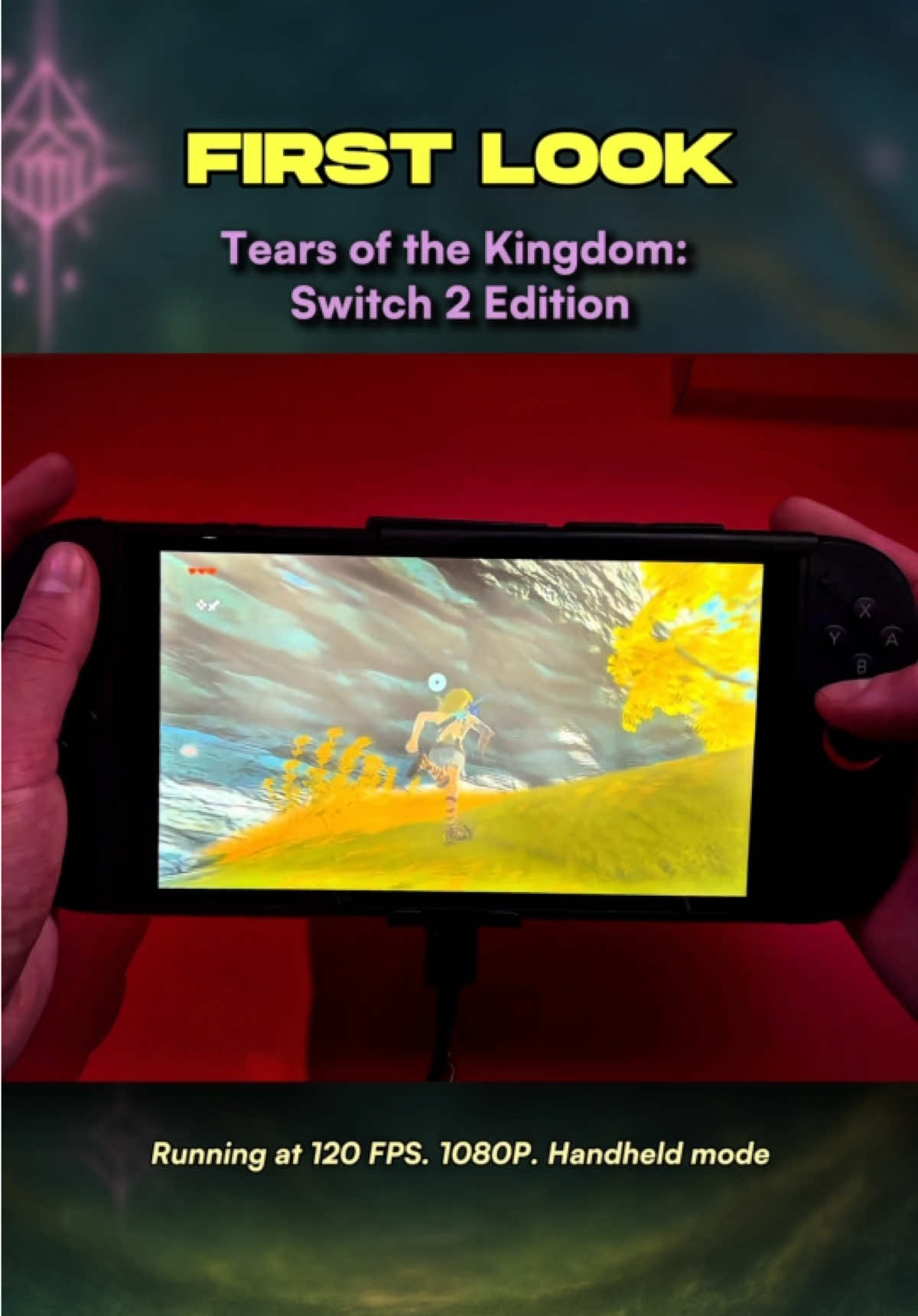 Literally can’t go back to playing at 30 FPS, It’s tough. #totk #nintendo #switch2