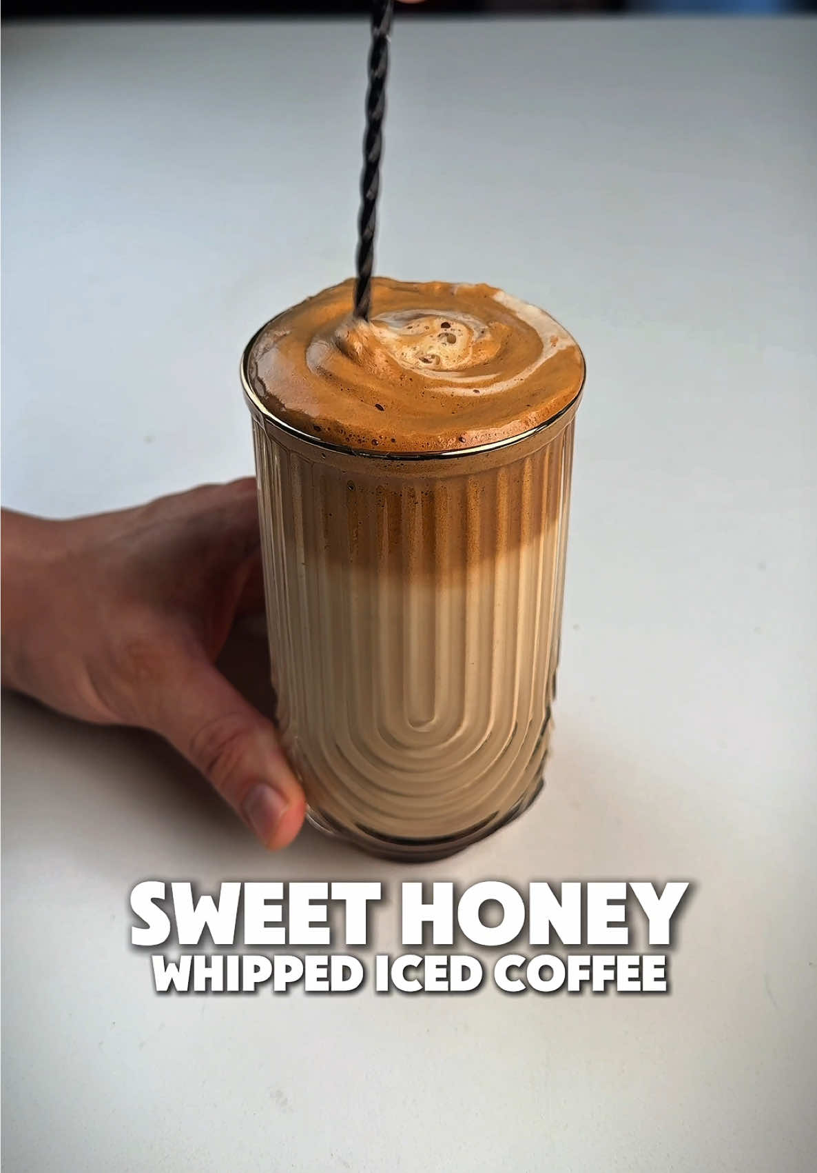 Your New Go-To Iced Coffee Fix  Once you try this at home, you might never buy iced coffee again  Here’s how to make the smoothest, dreamiest iced coffee: 1-2 tbsp instant coffee + equal parts honey Add 4 tsp water and froth ‘til it’s light, fluffy & golden Now for the magic twist: Froth a little vanilla syrup and cinnamon into your milk for that warm, cozy vibe Then layer it up: Ice Your whipped coffee-honey mix Cinnamon milk Stir & sip the dream Save this for your next coffee craving & tag me if you make it  #espresso #coffeerecipes #coffee #coffeetiktok #latteart #coffeelover #coffeetime #CoffeeCulture #caffeinefix #coffeeshopvibes #coffeeaddict #lattelove 