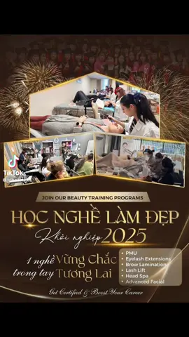 Pmu - Head Spa - Eyelash Extensions - Facials Training #beautytraining #tdbeautyspa #xuhuongtiktok #TDBeautyTraining 