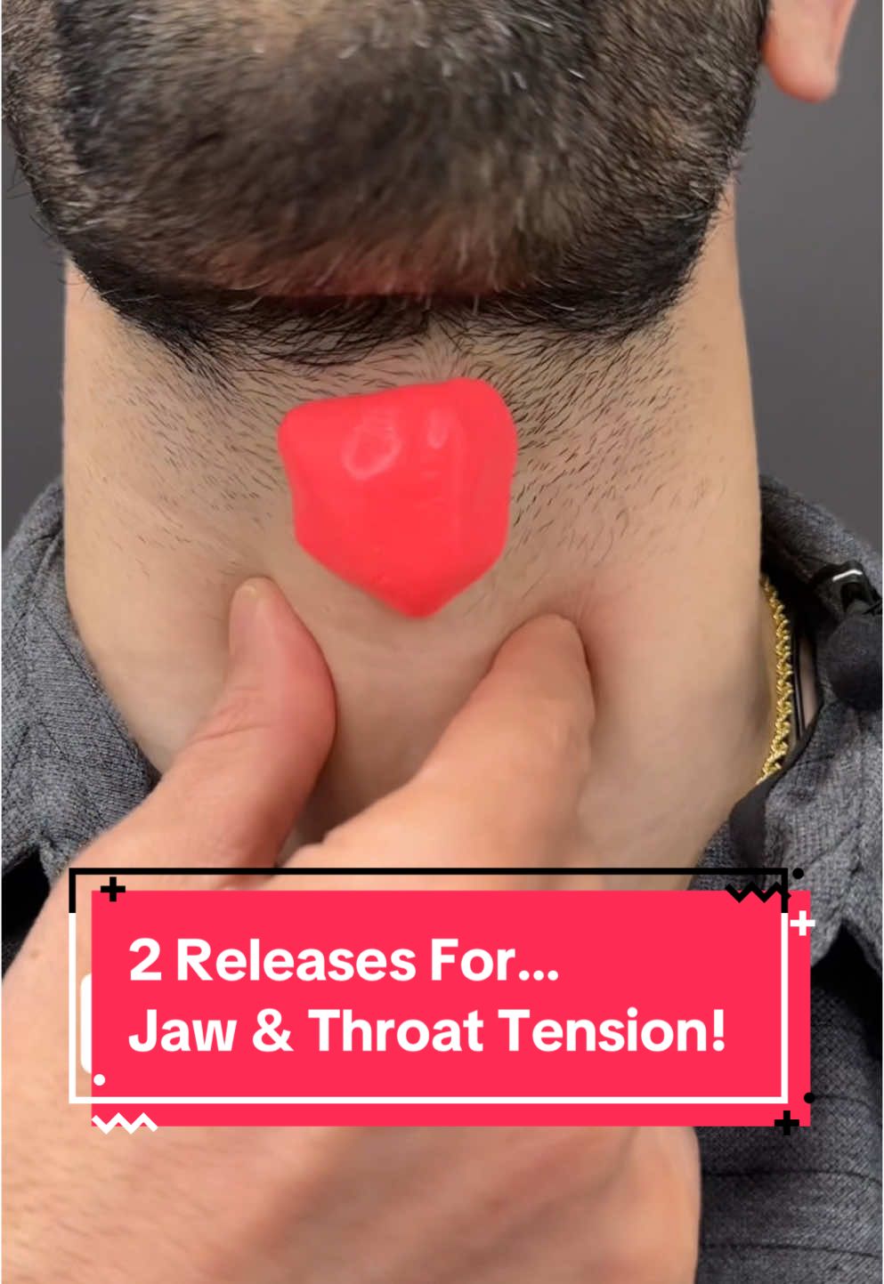 Do you experience tightness in the neck, jaw tension or even difficult swallowing?  Well very commonly the muscles around the front of the neck, jaw and floor of the mouth can become tight, making you feel very restricted and uncomfortable. In this video, I show two releases one is an actual tongue stretch, and the other is for the floor of the mouth, muscle known as the mylohyoid.  They both may be uncomfortable at first, so go slow, but they can make a major impact on how you feel! These can’t even help with breathing, swallowing, headaches, and neck pain itself! #tmj #tmd #myofunctionaltherapy #dentist #tonguetie #neckpain #tmjtreatment #neckpainrelief #mylohyoid 
