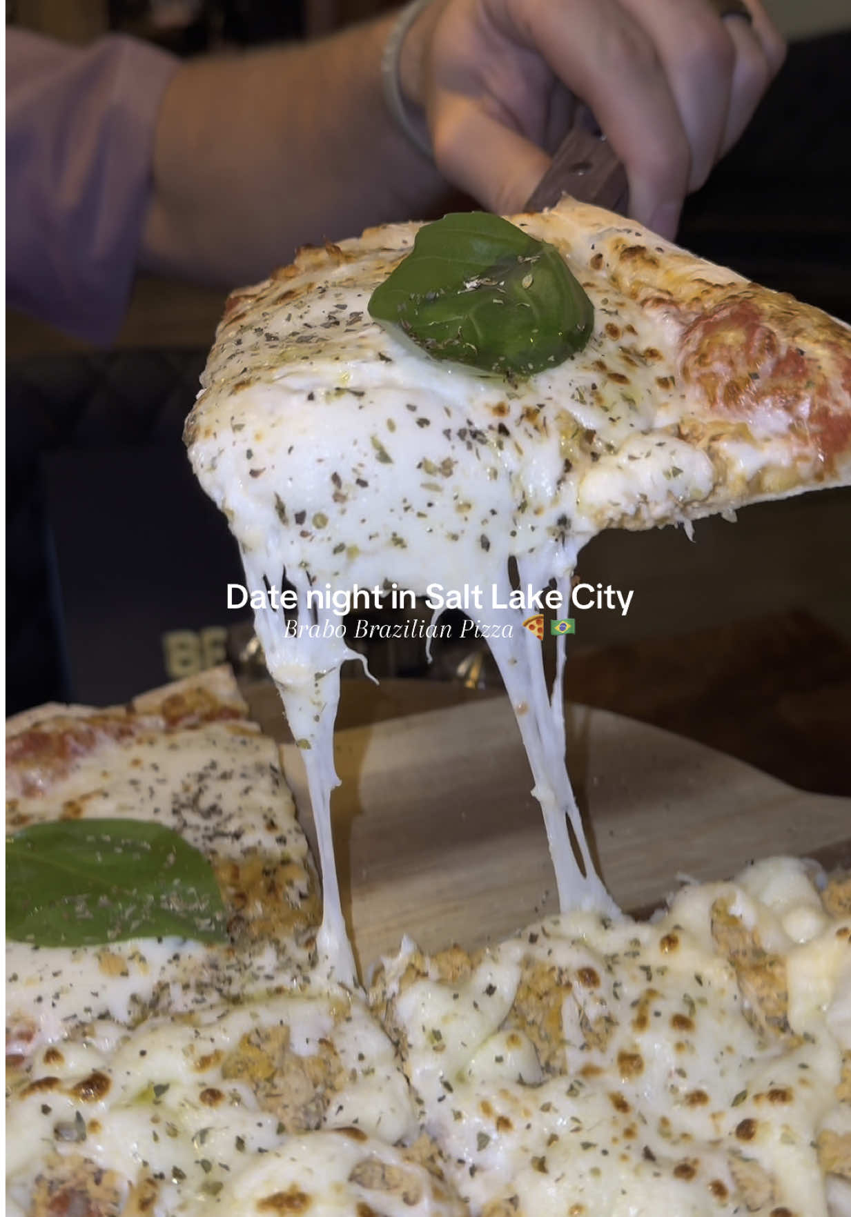 Dreaming of that guava jam 🍓🤤  📍 246 E 3900 S Millcreek, UT Brazilian pizza in Utah?! This place was such a hidden gem! Fantastic service + great food 🫶🏼 also so fun for Levi to speak Portuguese with the waiter! #datenight #utah #utahfoodie #pizza #pizzatiktok #saltlakecity #saltlakecityutah #slcutah #foodreview 